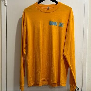Channel Tres Men's Orange Long Sleeve Shirt